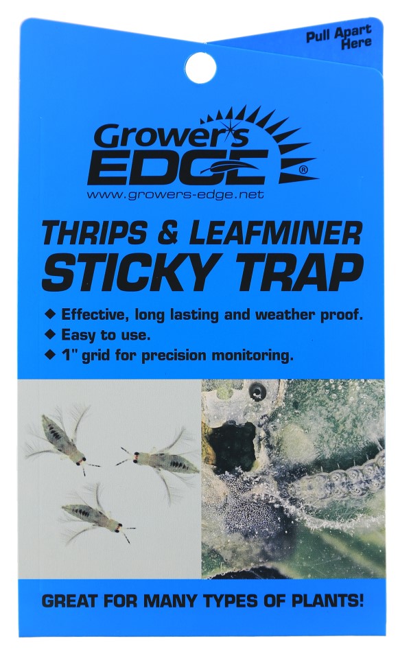 Grower's Edge Thrips & Leafminer Sticky Trap 5/Pack