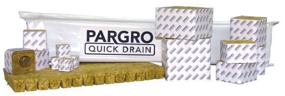 Grodan Pargro QD Jumbo Block 6 in x 6 in x 4 in w/ Hole