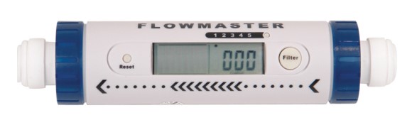 Hydro-Logic Flowmaster Flow Meter 3/8 in