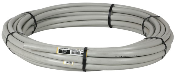 Netafim UV White / Black Polyethylene Tubing 3/4 in (.82 in ID x .94 in OD) - 100 ft