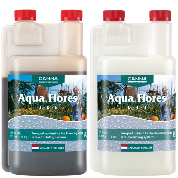 Canna Aqua Flores Combo (A/B)