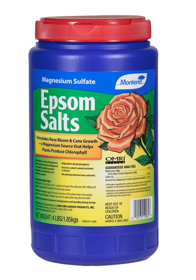 Monterey Epsom Salts, 4 lbs Shop Indoor Gardens