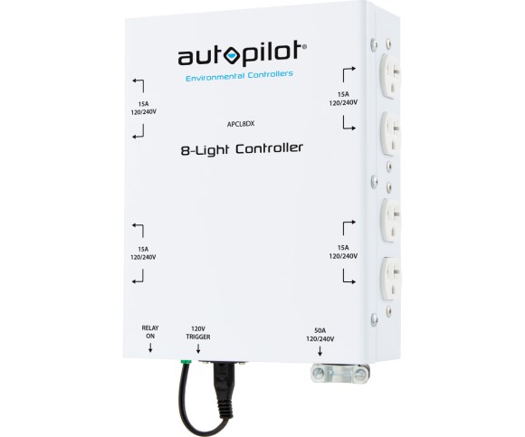 Autopilot 8-Light High Power HID Controller, 8000W (120/240V), 60A